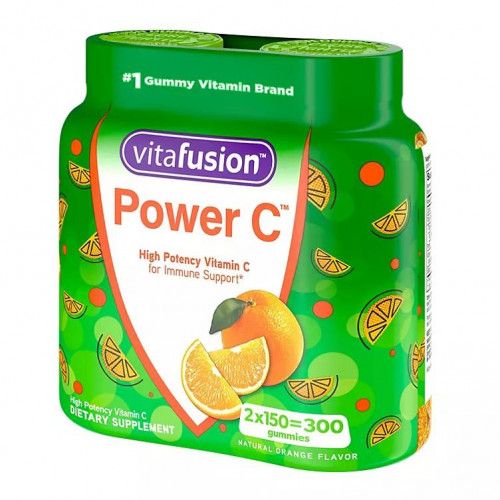 Vitafusion Gomas Power C - Vitafusion (300 gomas)