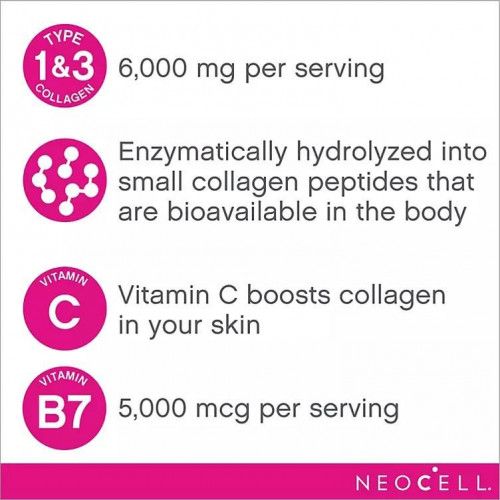 NeoCell SSuper Colágeno + Vitamina C e Biotina - NeoCell (360 comp)