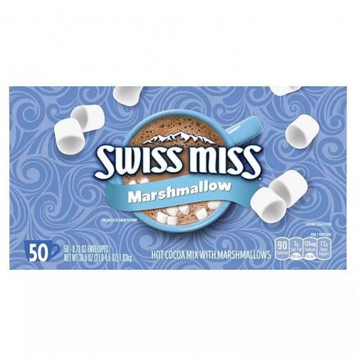 Pacotes Mistura de Chocolate Quente Sabor Marshmallow - Swiss Miss (1.03 kg)