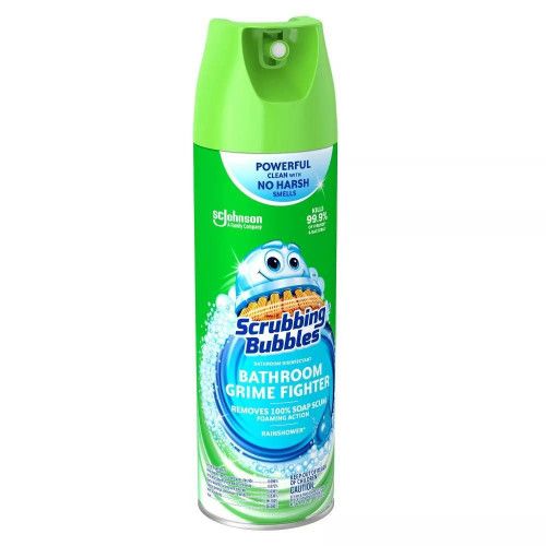 Desinfetante para Banheiro Aerossol, Rainshower - Scrubbing Bubbles (591 ml)