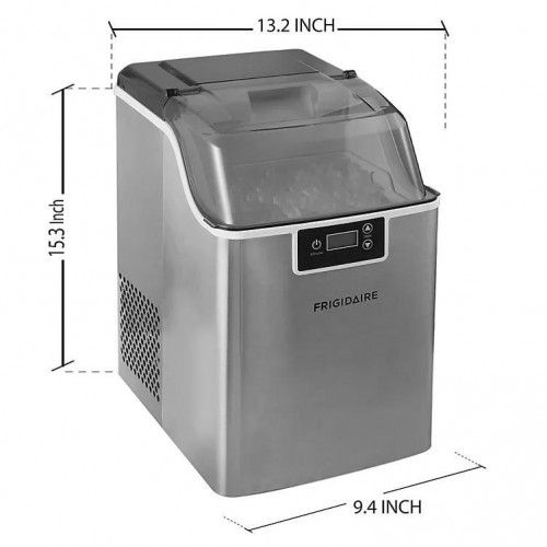 Máquina de Gelo Frigidaire 44 lbs Chewable Nugget Ice Maker- Frigidaire