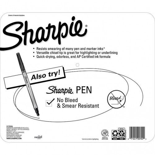 Pacote de Marca Texto Sharpie Accent - Sharpie (24 un)
