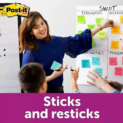 Post-it Super Sticky Pop-up Notes, 76 mm x 76 mm - Post-It (1.440 folhas)