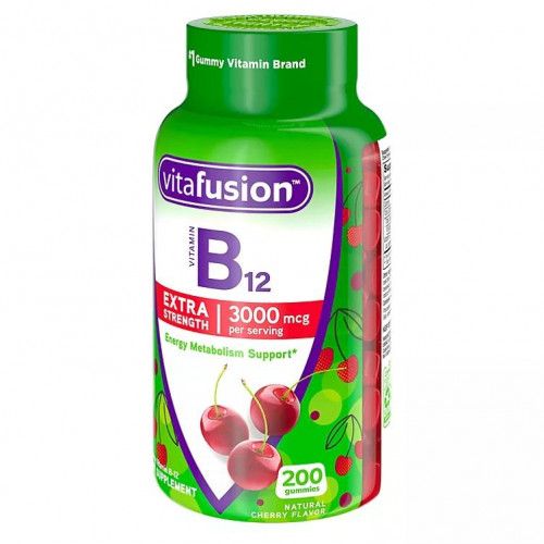 Vitaminas em Gomas Vitafusion Extra Strength B12 - Vitafusion (200 un)