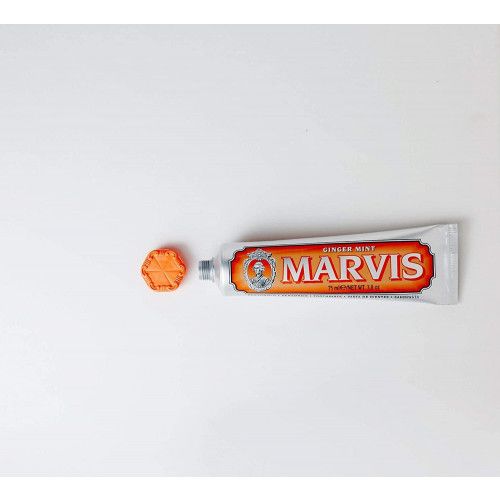 Pasta de Dente Marvis Ginger Mint Toothpaste, Gengibre e Menta - Marvis