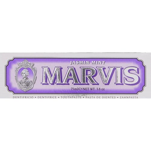 Pasta de Dente Marvis Jasmin Mint Toothpaste, Hortelã-Pimenta e Jasmin - Marvis