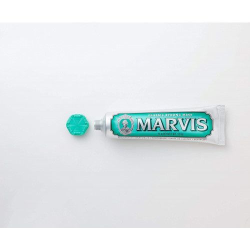 Pasta de Dente Marvis Classic Strong Mint Toothpaste, Hortelã - Marvis