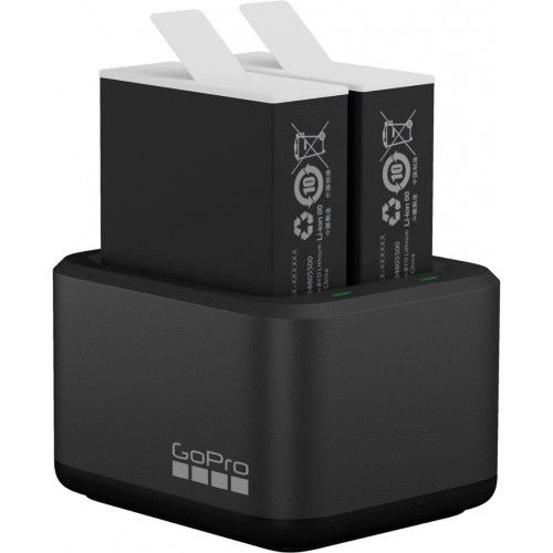 GoPro - Carregador de Bateria Duplo Enduro + Bateria - GoPro