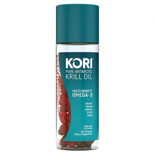 Kori Pure Antarctic Krill Oil Multi-Benefit Omega-3 800 mg - Kori Krill (120 un)