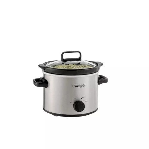 Crock-Pot 2qt Slow Cooker,  Classic Stainless Steel - Crock-Pot