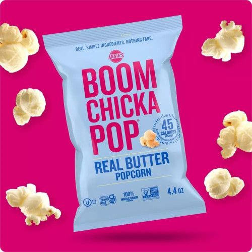 Angie's Boomchickapop Real Butter Popcorn - 4.4oz