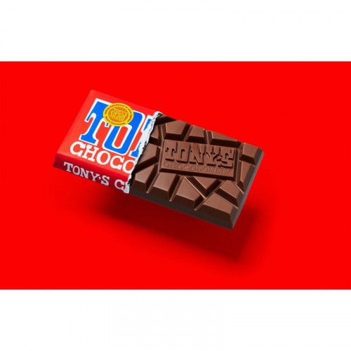 Tablete de Chocolate ao Leite- Marca Tony`s- Sabor Original