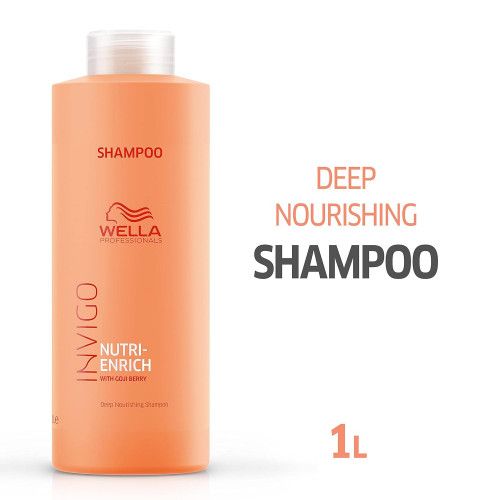 Shampoo Nutrição INVIGO NUTRI-ENRICH- Marca Wella Professionals (1L)