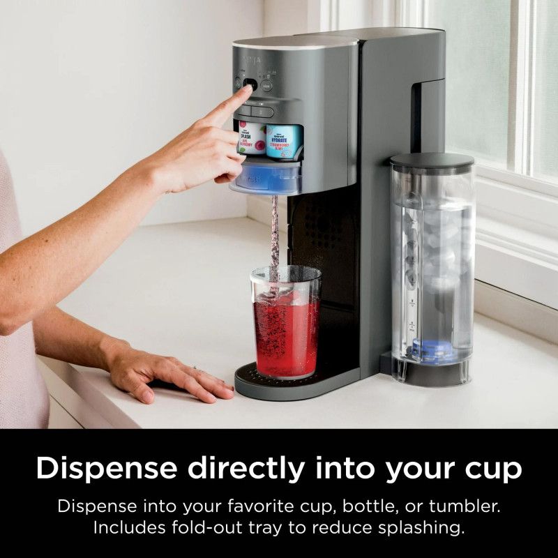 Ninja Thirsti Drink System Kit completo para bebidas com gás